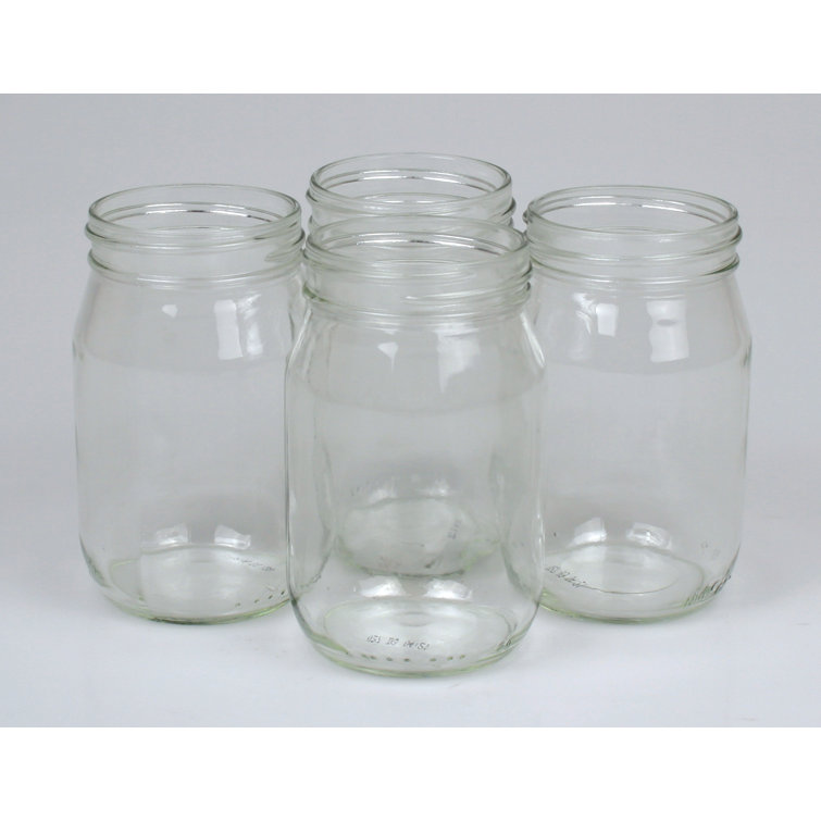 Jodhpuri 12 Piece 16oz. Glass Mason Jar Glassware Set Wayfair